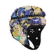 thumbnail image 2 of Casco de rugby Casco de fútbol Equipamiento Amortiguación Transpirable Ligero Deportes Azul Amarillo, 2 of 9