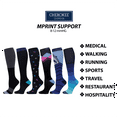 thumbnail image 6 of Cherokee Mprintsupport Men 12 mmHg Support Socks, One Size, Jurassic Jungle, 6 of 7