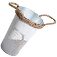 thumbnail image 2 of Metal Flower Bucket Vintage Flower Arrangement Bucket Iron Flower Pot Tall Flowrpot, 2 of 9