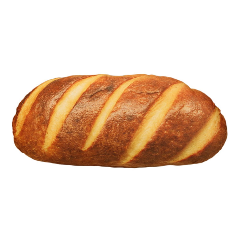 giant bread shaped pillow