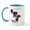 White/Blue Inside, variant on CafePress - German Shorthaired Pointer Mug - 11 oz Ceramic Mug - Novelty Coffee Tea Cup