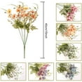 thumbnail image 3 of 6Pcs Artificial Daisies Flowers Spring Fake Silk Wildflowers Decoration Summer UV Resistant Colorful Faux Greenery Outdoor Plant Stem Filler for Home Decor Indoor DIY Floral Arrangements (Mix Color), 3 of 7