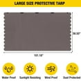 thumbnail image 5 of AIVITUVIN Waterproof Roof Tarp Cover for AIR52, 5 of 6