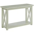 thumbnail image 4 of Homestyles Seaside Lodge Table Console en Bois, Blanc Cassé, 4 of 29