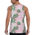 thumbnail image 3 of Haiem Lilies Flowers Men Workout Tank Top Gym Bodybuilding Sleeveless Muscle T Shirts Athletic Tank Breathable Workout Shirt-, 3 of 9