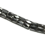 Cousin Magnetic Hematite Cylinder Beads, 25 Piece