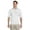 WHITE, variant on Jerzees 5.6 oz., 50/50 Jersey Pocket Polo with SpotShield, Large, OXFORD