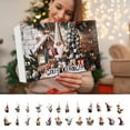 thumbnail image 6 of Qocolhg Christmas Gnome Advent Calendar 2024, 24 Days Christmas Countdown Calendar with Gnome Hanging Ornaments Christmas Decoration Dwarf Pendant Advent Calendar Christmas Gifts for Kids, 6 of 6