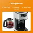 thumbnail image 4 of 12-Cup Digital Drip Coffee Maker, Stainless Steel, TM-129CM, 4 of 6