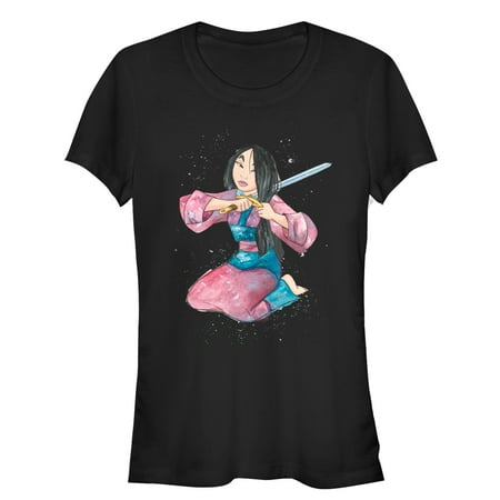 Mulan Juniors' Warrior Hair T-Shirt