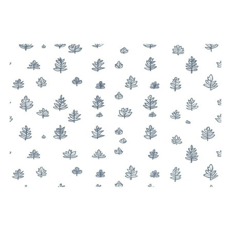 

Modern Design Leaves 12x18in Heat-Resistant Non-Slip Place Mat Durable and Wrinkle-Resistant