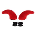 thumbnail image 1 of Accesorios para Casco de Motocicleta Decoración Cuernos Demonios Rojos sin Negro para Cascos de Motocicleta Bicicleta Esquí Stickers de Piel Sintética 1 Juego, 1 of 6