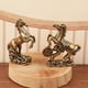 thumbnail image 4 of Estatua de caballo Feng Shui 2026, adorno de mesa de latón, recuerdo de bendición de Año Nuevo chino, escultura de animal del zodíaco para la decoración del hogar del Festival de Primavera., 4 of 8