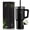 Black, variant on SipX™ 30 oz Insulated Tumbler with Handle & Straw – Vacuum Insulated Stainless Steel, Leakproof, Blue