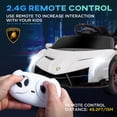 thumbnail image 4 of Coche eléctrico Aosom Lamborghini Veneno para niños de 3 a 6 años con Bluetooth, 4 of 9