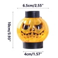 thumbnail image 3 of SIYTUAU Halloween Handheld Pumpkin Lantern Ghost Face Led Light Up Decor Jack O Lantern Night Light Battery Operated 2.55 Inch, 3 of 9