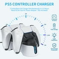 thumbnail image 2 of PS5 Controller Estación de Carga, Estación de Carga PS5 con Indicador LED, Soporte de Carga Dual para Controles Playstation 5, PS5, Reemplazo de Estación de Carga DualSense, 2 of 7