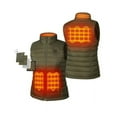thumbnail image 2 of ORORO Women's Heated Vest with Battery, Heating Vest for Hiking Skiing Outdoors (Green,M), 2 of 10