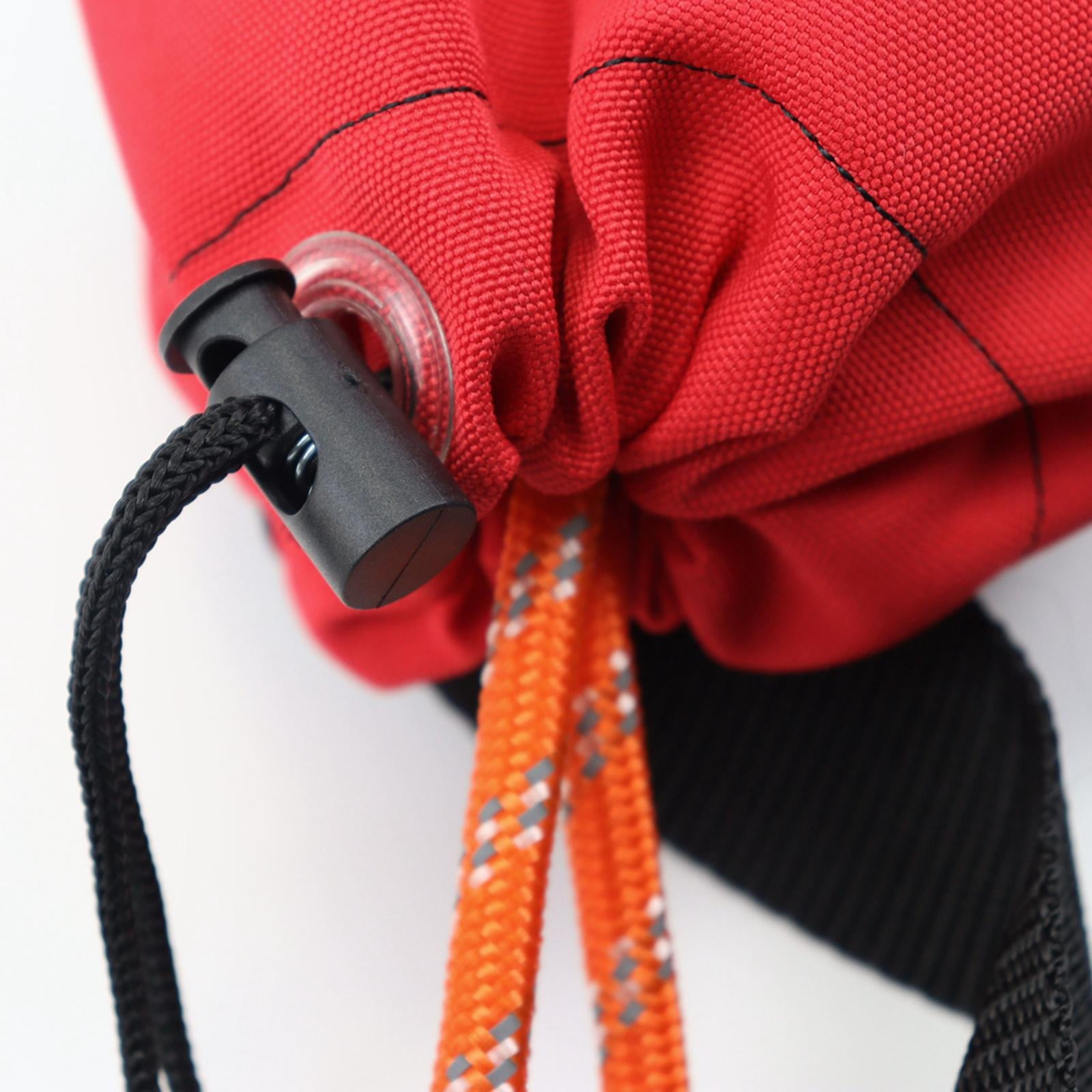 Vensio High Visibility Reflective Throw Bag with 16m Rope Lightweight Floating Safety Gear for Kayaking Rafting