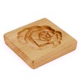 thumbnail image 3 of Molde de madera para galletas, flor, cono de pino, sello tallado para galletas, 3 uds. (A/B/C), 3 of 6