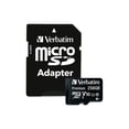 thumbnail image 1 of 256GB Premium microSDXC Memory Card with Adapter, UHS-I V10 U1 Class 10, 1 of 7
