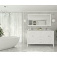 thumbnail image 2 of Wimbledon - 60 - White Cabinet + White Carrera Counter, 2 of 7