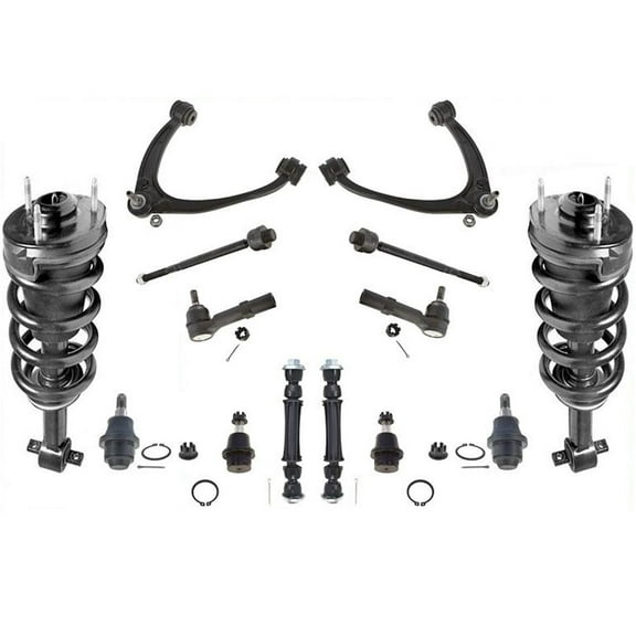 100% New Suspension and Steering 14pc Kit for Chevrolet Tahoe & Yukon 2007-2011