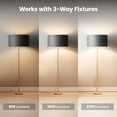 thumbnail image 3 of Feit Enhance A21 E26 (Medium) LED Bulb Soft White 50/100/150 Watt Equivalence 1 pk, 3 of 7