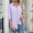 23# Light Purple, variant on Womens Button Down Shirts 3/4 Sleeve Dress Blouses Business Casual Collared Tops Light Blue M