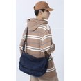thumbnail image 5 of Kukuzhu Unisex Denim Tote Bag Casual Canvas Bag Denim Shoulder Bag Retro Crossbody Bag Large Hobo Bag Lightweight Messager Bag, 5 of 7