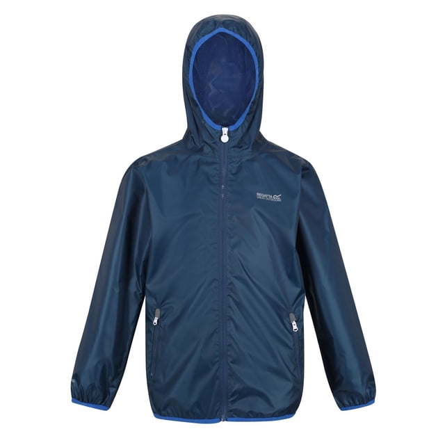 Regatta Great Outdoors Boys/Girls Lever II Packaway Rain Jacket