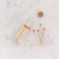 thumbnail image 4 of Orange Tip Decorative Matches, 60 Small Premium Wooden Matches | Artisan Matches for Candles, Safety Matches for Lighting Candles with Match Striker On The Bottle | Perfect Candle Accessories, 4 of 4