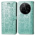 thumbnail image 2 of Funda Cartera FOXDOCK para TCL 60 NxtPaper 4G , Flip PU con Relieve de Gatos y Perros, Tarjetero y Soporte, 2 of 6