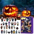 thumbnail image 2 of ECPECAD Halloween Doll Advent Calendar, Halloween Horror Figures Advent Calendar, Halloween Countdown Calendar with Surprise Toys, 2 of 5