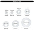 thumbnail image 4 of YIEMEEN 350Pcs White Nylon O Rings Assortment Kits 15 Size Sealing Gasket Washers, 4 of 6