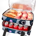 thumbnail image 5 of Panda Double Layered Insulated Refrigerated Lunch Bag with Two Compartments - Large Capacity Handheld Lunch Bags, 5 of 6