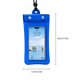 thumbnail image 5 of Greeniant Estuche para teléfono Pantalla táctil a prueba de agua Natación Bajo el agua Teléfono celular Bolsa seca Protector Estuche Deportes acuáticos Azul, 5 of 6