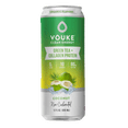 thumbnail image 4 of Vouke Coconut Green Tea + Collagen Clean Energy Drink - Non-Carbonated - 80mg Caffeine from Green Tea and matcha, Zero Sugar, 10 Calories (12FL OZ - 12 Pack), 4 of 6