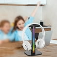 thumbnail image 4 of Headphone Stand RGB Light for Desk PC Gaming Headset Bottom Anti-slip with Type-C Ports Rechargeable Headset Display Support Bracket 7 Lighting Modes Switching Detachable Headphone, 4 of 7