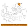 thumbnail image 3 of For 15-19 Chevy Silverado/Sierra P/U Truck Front Bumper Inner Bracket SET PAIR, 3 of 5