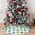thumbnail image 5 of Yiaed Lighthouse Print Christmas Tree Skirt , Tree SkirtsTree Mat for Christmas Winter Holiday Indoor Decorations-48", 5 of 7