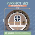 thumbnail image 5 of Puerta Cat Door Purrfect Portal Gnome® para puertas interiores, 5 of 5