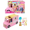 thumbnail image 6 of Barbie Sets, Lemonade Truck Playset with Prep & Dining Areas, 25 Pieces [Walmart Exclusive], 6 of 6