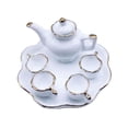 thumbnail image 2 of Utensilios de comedor Zulema Juego de tazas blanco, 2 of 8