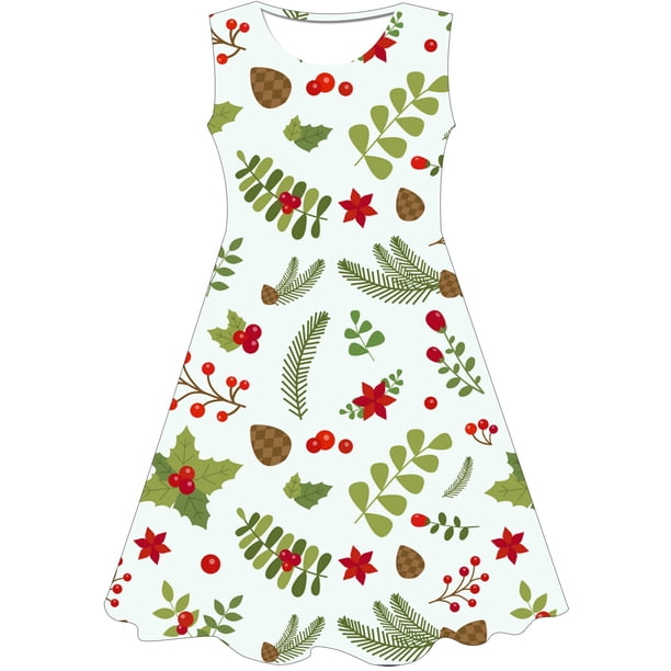 Niñas Navidad dibujos animados ratón princesa vestido niños disfraz 3D 1-10 años fiesta de cumpleaños Santa Claus vestido ropa infantil 2022 Frock8T Gao Jinjia LED