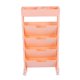 thumbnail image 1 of Librería Móvil Estante de Almacenamiento de Gran Capacidad para el Dormitorio del Salón de Clases Diseño Inclinado de Construcción Sólida Ruedas Universales Fácil de ANGGREK  Otros, 1 of 8
