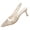 Gold, variant on Gold Womens Lace Sequin Mesh Pointed Toe Heels Open Back Fishnet Breathable 2026 Summer Elegant Sandals