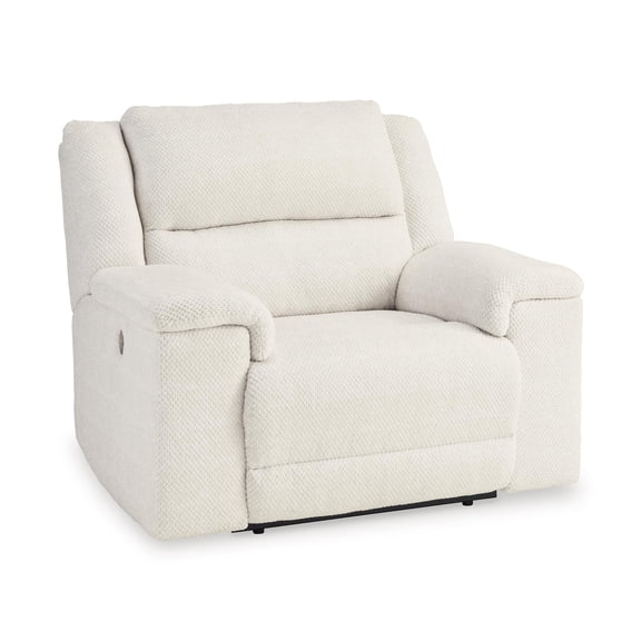 Signature Design by Ashley Keensburg Off White Oversized Power Recliner
