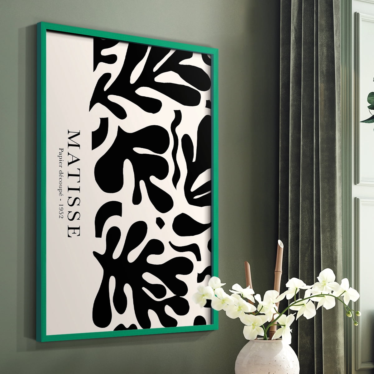 Matisse CCLXII in Solid Wood 8 x 10 Framed Print