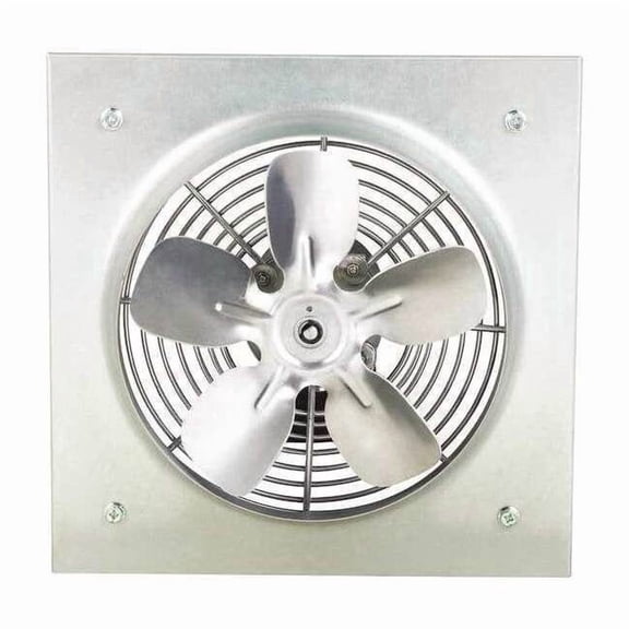 Dayton Exhaust Fan,10In Bl,Alum,115V 10D953